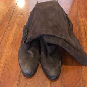 Dolce Vita Tall Brown Suede Boots Size 8.5